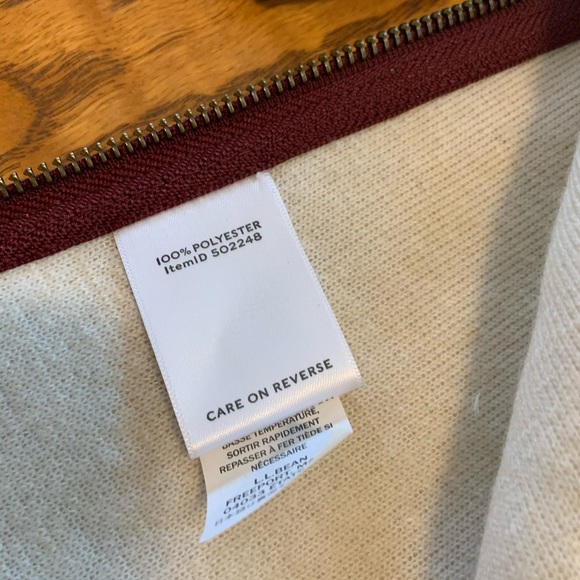 LL Bean Signature High Pile Fleece Pullover XS EUC - Picture 3 of 9